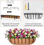24'' Window Box Railing Planter - Image 6