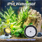Solar Pond Lights, 3000K Warm White LED Underwater Submersible Fountain Light - Image 5