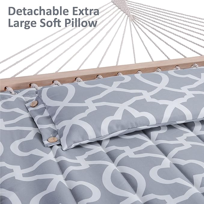 SUNCREAT 55 Inch Extra Large Double Hammock - Image 5
