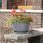 Large Flower Pots 12/10/9 inch, 3 Set Big Plant Pots - Image 6