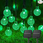 Brightown Solar String Lights Outdoor 120 LED 72 Ft Total, Solar Powered Patio by Brightown