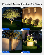 2 Pack Solar Spotlights Outdoor Waterproof - Image 6