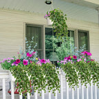 Hollyone 2pcs Artificial Hanging Plants 24" Fake Ivy Vine Faux Ivy Leaves - Image 5