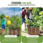 G GOOD GAIN Round Raised Garden Bed - Image 8
