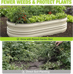 WORKPRO 2PK 4x2x1ft Outdoor Galvanized Raised Garden Bed Kit, Rust & Corrosion - Image 7
