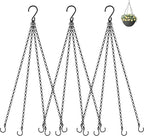 garini 3 Pack, 23 Inch Hanging Baskets Chain, Hanging Chains by garini