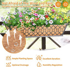 Riare 2 Pack 24 Inch Window Boxes Planters - Image 6