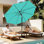 MEWAY 9ft Patio Umbrella Outdoor Table Umbrellas - Image 2