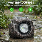 Solar Rock Lights Outdoor Garden Waterproof - Image 3