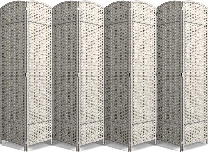 Sorbus 8 Panel Room Divider 6 ft. Tall by Sorbus