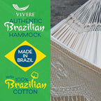 Vivere Authentic Brazilian Elegant Hammock - 450 lb Capacity - Image 7