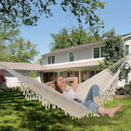 Hammock Hanging Swing Double Max 500lbs Macrame - Image 8