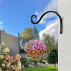 BOLITE Plant Hangers Outdoor Indoor, 12 Inch Wall Plant Hooks, Metal Bird - Image 2