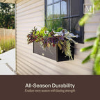 Mayne Vista 2ft Modern Window Box Planter - Image 6