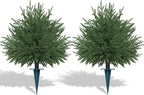 Artificial Norfolk Topiary Cedar Trees by FEELTHENEWWORLD