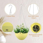 Zopeal 16 Pack Self Watering Hanging Planters, 8 Inch, Resin Material - Image 5