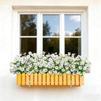 Bassion Artificial Flowers for Outdoors, 24 Bundles UV Resistant Fake Flowers - Image 7