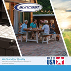 Suncast Outdoor Storage Bench - Image 9