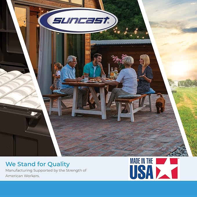 Suncast Outdoor Storage Bench - Image 9