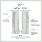 Exclusive Home Canopy Stripe Indoor/Outdoor Grommet Top Curtain Panel, Sunbath - Image 8