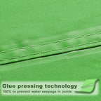 SUNNY GUARD Waterproof Sun Shade Sail 6'x7'x9.2' Lemon Green Right Triangle UV - Image 4