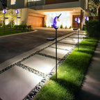 Bshine Solar Garden Decoration Outdoor Hummingbird Lights Stake, Hand Blown - Image 5