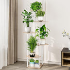 AZERPIAN Plant Stand 6 Tier Indoor Metal Flower Shelf - Image 2