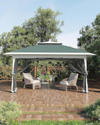Canopy Tent 13x13 ft, Pop Up Gazebo One-Push Setup - Image 11