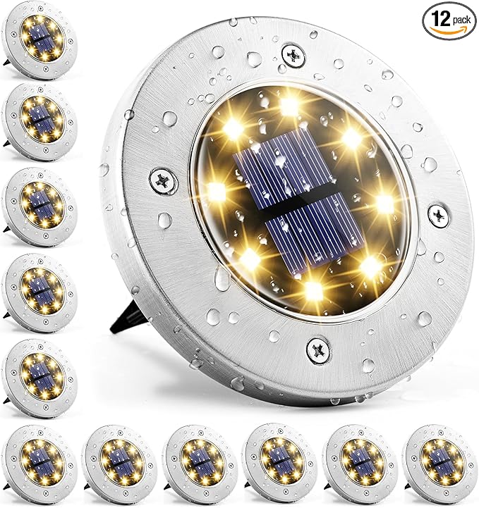 GIGALUMI Solar Ground Lights by GIGALUMI