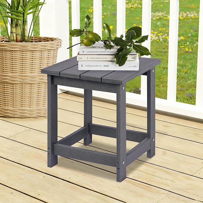 LZRS Adirondack Square Outdoor Side Table - Image 7