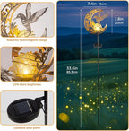 Solar Hummingbird Lights Outdoor Decor - Image 3