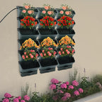 18 Pots Self-Watering Vertical Garden Planter Wall Mounted, - Image 8