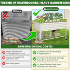 Elevated Raised Garden Bed 2' x 4' - Image 9