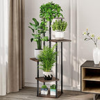 AZERPIAN Plant Stand 5 Tier Indoor Metal Flower Shelf - Image 2