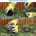 LEONLITE Dia. 4 Inch Well Lights Landscape LED In Ground, Grated Top, 5 Color - Image 8
