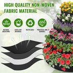 6 Tiered Strawberry Planter for Outdoor Plants, 47 Inch Heavy Duty Strawberry - Image 3