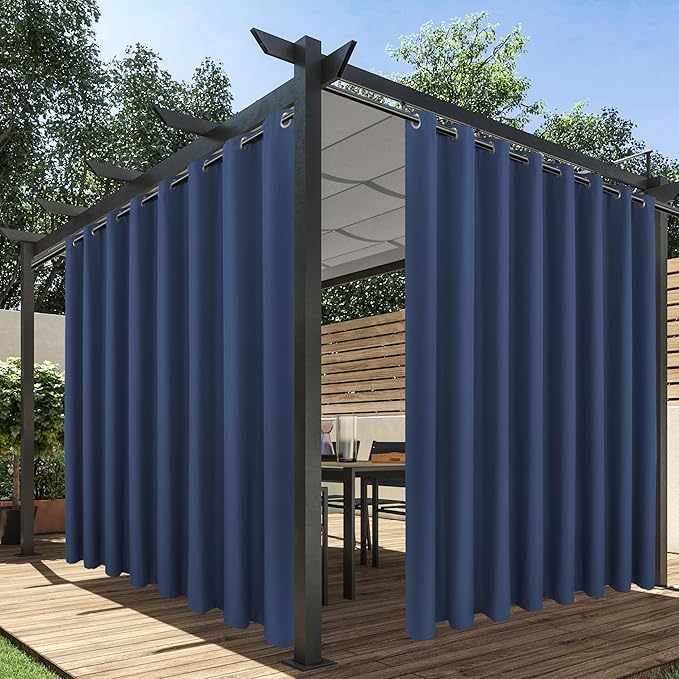 HolidayIdeas Extra Wide Outdoor Curtains by HolidayIdeas
