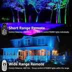 SUNVIE 12 Pack RGBW Color Changing Landscape Lights - Image 3