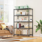 1750 lbs Steel Storage Shelving 5-Tier Utility Shelving Unit Steel Organizer - Image 2