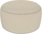 LVTXIII Indoor/Outdoor Extra Large Inflatable Ottoman Pouf D31 x H14 Inch by LVTXIII