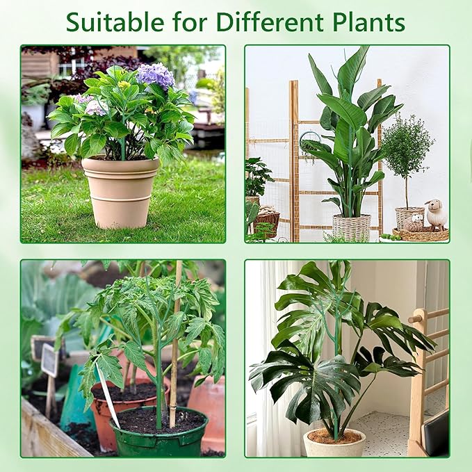 15 Pack Stackable Plant Supports Stakes, Sturdy Garden Trellis - Image 7