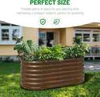 SnugNiture Galvanized Steel Raised Garden Bed Kit, Flowers and Fruits - Image 6