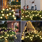 Solar Garden Lights Outdoor, 4 Pack Firefly Swaying Lights, Waterproof Garden - Image 7