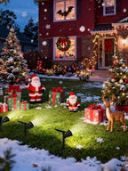Solar Spot Lights Outdoor, 18 LED Bright Solar Powered Lights Outdoor - Image 3