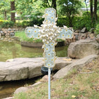 38Inch Solar Cross Garden Lights Outdoor Decorative - Image 3
