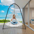 Sorbus 56" Stylish Hanging Swing Nest - Image 2