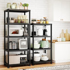 Plastic Storage Shelves, 11.8" D x 23.62" W x 52.56" H Plastic Shelves - Image 6