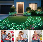 Solar Garden Lights 2 Pack Waterproof Swaying Starburst Light Solar Outdoor - Image 8