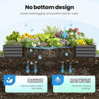 Quictent Galvanized Raised Garden Bed 8x4x1 Ft Metal Planter Box - Image 5