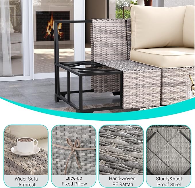 13-Piece Outdoor Patio Furniture Set - Image 3